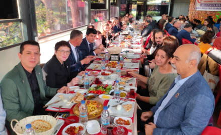 Genel Sağlık İş Sendikası Gaziantep’te üyeleriyle kahvaltıda buluştu
