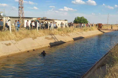 Harran'da sulama kanalına düşen çocuk öldü
